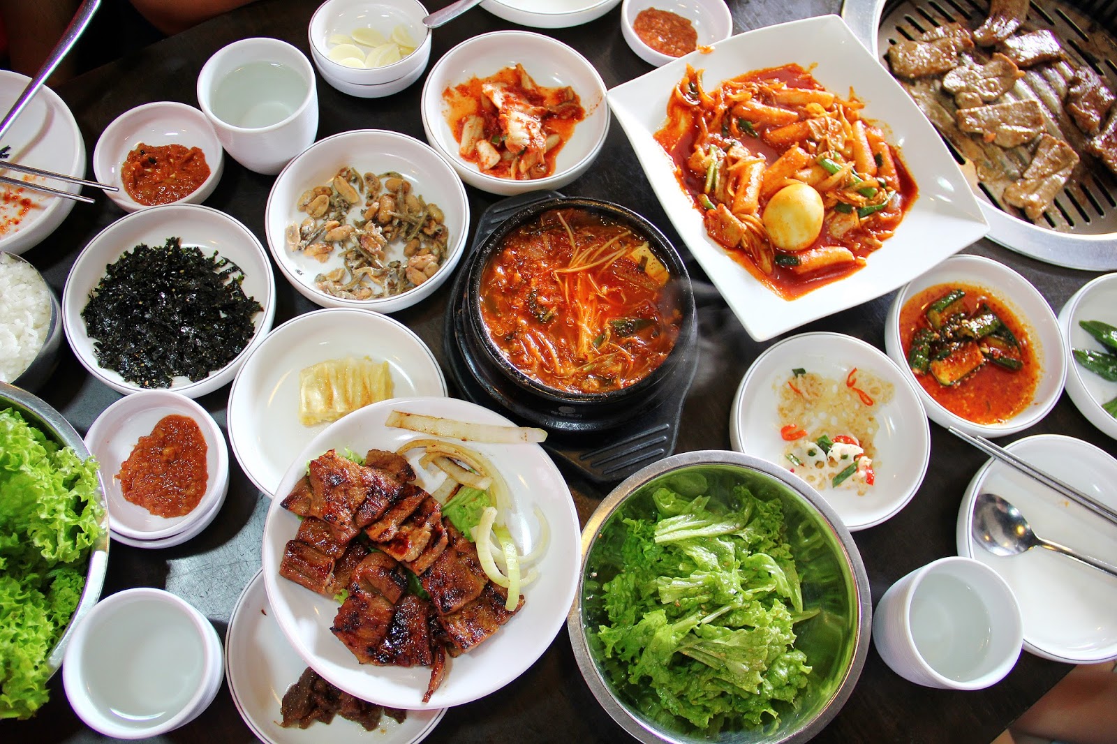 корейские блюда названия и фото